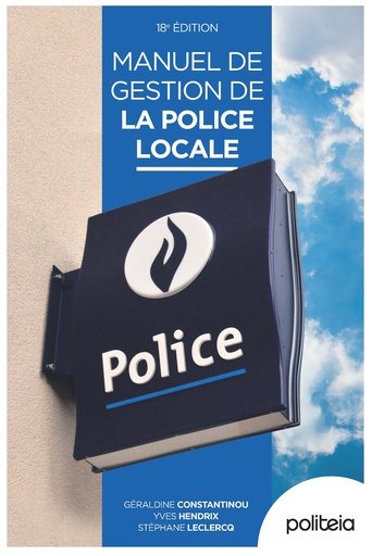 Manuel de gestion de la police locale (18e édition)